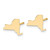 Image of 8.4mm 14k Yellow Gold New York State Earrings