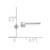 Image of 2mm White Ice Sterling Silver Rhodium-plated Diamond Stud Post Earrings QW163