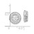 11mm True Origin 14K White Gold 1/2 carat Lab Grown Diamond VS/SI D E F for 5.5-6mm Studs Earrings Jackets