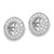 12mm True Origin 14K White Gold 1/2 carat Lab Grown Diamond VS/SI D E F for 6.5-7mm Studs Earrings Jackets