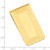 Image of Gold-plated Kelly Waters Patterned Border Money Clip