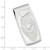 Image of Rhodium-plated Kelly Waters Fish in Net Hinged Money Clip