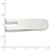 Image of Sterling Silver Polished Money Clip QQ665