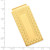 Image of Gold-plated Kelly Waters Checkerboard Hinged Money Clip