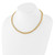 14K Yellow Gold Polished Fancy Link Necklace SF3003-18