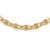 14K Yellow Gold Polished Fancy Knot Links Necklace