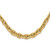 14K Yellow Gold Polished and Graduated Fancy Necklace