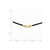 Image of 14K Yellow Gold 1.5mm 20in Black Leather Cord Necklace