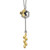 Sterling Silver Rhodium-plated & Gold-tone EnmlBee CZs Adjustable Necklace