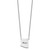 Sterling Silver/Rhodium-plated Arizona State Necklace