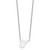Sterling Silver/Rhodium-plated West Virginia State Necklace