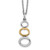 White Ice Sterling Silver Rhodium-plated Gold-tone 18 Inch Diamond Necklace with 2 Inch Extender QW381-18