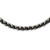 Chisel Stainless Steel Polished Black IP-plated 24 inch Necklace