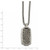 Edward Mirell Titanium Brushed & Polished Casted Pendant Necklace
