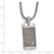Edward Mirell Titanium.06ctw Diamondw/ArgentiumSterling Silver Necklace