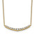 14K Yellow Gold True Origin Lab Grown Diamond VS/SI, D E F, Pendant with Chain Necklace