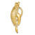 Image of 14K Yellow Gold Turtle Slide Pendant