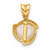 Image of 14K Yellow Gold 7-8mm Round White Freshwater Cultured Pearl Pendant XF827