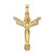 Image of 14K Yellow Gold Polished Solid Risen Christ Pendant XR1901