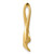 Image of 14K Yellow Gold Fits up to 8mm Regular, 10mm Fancy Reversible Omega Slide Pendant CS31