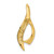 Image of 14K Yellow Gold Fancy Fits 6mm Omega Slide Pendant