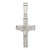 Sterling Silver Polished Crucifix Pendant QC11179