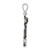 Image of Sterling Silver Antiqued Snake Pendant
