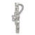 Image of Sterling Silver CZ Snowflake Slide Pendant Image of Sterling Silver CZ Snowflake Slide Pendant