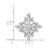 Image of Sterling Silver CZ Snowflake Slide Pendant Image of Sterling Silver CZ Snowflake Slide Pendant