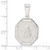 Image of Sterling Silver Satin Raphael Angel Pendant