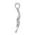 Image of Sterling Silver Polished Flying Pelican Pendant