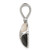 Sterling Silver Black Onyx & Mother Of Pearl Pendant