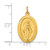 Sterling Silver & Gold-plated Miraculous Medal Pendant