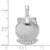 Image of Sterling Silver Polished Jamaica Scallop Shell Pendant