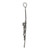 Image of Sterling Silver Antiqued Beaded Filigree Crucifix Pendant