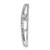 Image of Sterling Silver Rhodium-plated Diamond Cross Chain Slide Pendant Image of Sterling Silver Rhodium-plated Diamond Cross Chain Slide Pendant