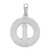 Image of Sterling Silver Textured Hilton Head Circle w/Lighthouse Pendant