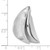 Image of Sterling Silver Rhodium-plated Brushed & Polished 2 Piece Pendant