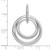 Image of Sterling Silver Rhodium-plated Diamond accent Multi Circular Pendant