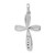 Image of 14k White Gold 1/15ctw Diamond Cross Pendant PM5045-008-WA