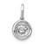 Image of 14k White Gold 1/4ctw Diamond Round Halo Cluster Pendant PM4744-025-WA
