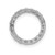 Image of 14k White Gold 3/8ctw Diamond Circle Chain Slide Pendant PM4714-040-WA
