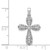 Image of 14k White Gold 5/8ctw Diamond Cross Pendant