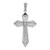 Image of 14k White Gold 1/3ctw Diamond Passion Cross Pendant