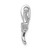 Image of 14k White Gold Diamond Starfish Chain Slide Pendant