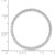 Image of 14k White Gold 1ctw Diamond Circle Chain Slide Pendant