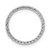 Image of 14k White Gold 1/3ctw Diamond Circle Chain Slide Pendant