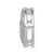 Image of 14k White Gold Diamond Celtic Circle Chain Slide Pendant