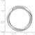 Image of 14k White Gold 1/5ctw Diamond Fancy Twist Circle Chain Slide Pendant