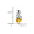 Image of Sterling Silver Citrine and Diamond Pendant PM7401-CI-003-SSA